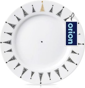 Desszert Tányér kicsi sütemény karácsonyi desszert az ünnepi asztalra