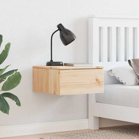 Éjjeli asztal 2 pcs Barna 37 x 35 x 18.5 cm Tömör fenyőfa