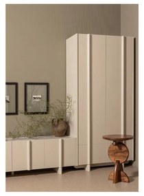 Krémszínű borovi fenyő moduláris TV-állvány 200x53 cm Basu – WOOOD