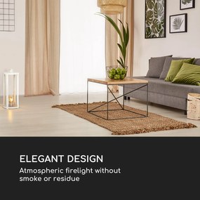 Blumfeldt Fiamme Cilindro, etanol lámpások, 2 darabos készlet, rozsdamentes acél égő, 0,3 liter, égési idő 4 óra