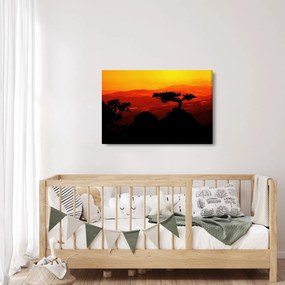 Kép - naplemente (90x60 cm)