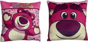 Disney Játékháború Lotso párna, díszpárna 38x38 cm