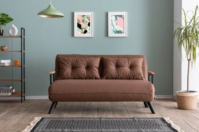 Kanapé futon Samara (világosbarna). 1073581