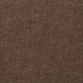 barna poliészter pad tárolórekesszel 116 cm
