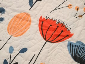 Ágytakaró LIORENA, krémszínű Méret: 170 x 210 cm