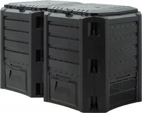 Kerti komposztáló - Compogreen 800 l, fekete Prosperplast