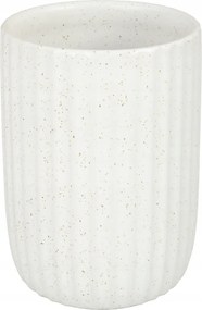 Fürdőszobai fogkefetartó bögre Fehér Kerámia Kő India