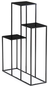 Virágállvány 80x60 cm fekete