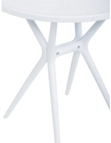 Kerti Műanyag Asztal, Fehér. DT-X7007 WT