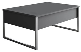 Dohányzóasztal Luna 1 (antracit + ezüst) . 1102301