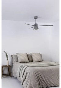 FARO 33762WT-24-LED Fényerőszabályozható mennyezeti ventilátor AMELIA L CONE LED/20W/230V szürke átm.132 cm WT + távirányító