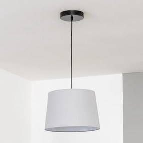 Brilagi - LED függőlámpa zsinóron CERIA 1xE27/40W/230V átm. 30 cm szürke