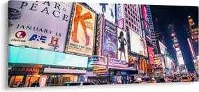 Kép - New York Theater District (120x50 cm)