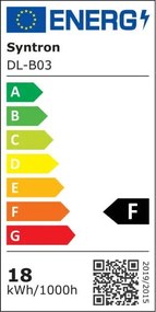 DOMENOLED 308 OKREGI Modern LED Mennyezeti Lámpa Fekete LED IP20