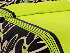 Pamut ágynemű BELLA BLEND zöld Ágyneműhuzat mérete: 70 x 90 cm | 140 x 200 cm