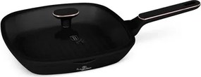 BerlingerHaus Grill serpenyő fedővel (28 cm) Black Rose Collection (BH/8355)