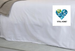 Lepedő Fehér Sima VitalHome 240x280 Hotel 100% pamut 144TC