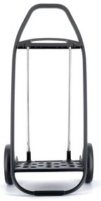 Gurulós bevásárlótáska 53 l Com Tweed Polar Black Tube – Rolser
