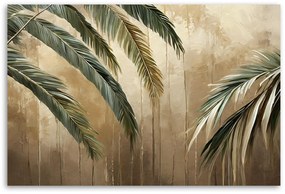 Gario Vászonkép Trópusi pálmafák Méret: 90 x 60 cm