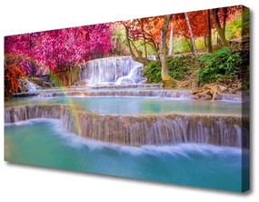 Canvas kép vízesés Természet 100x50 cm