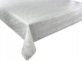 Cerata Csipke Abrosz Csipke méteráru Fehér Virágok 140x137 cm