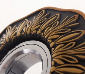 Ideal Lux - Beépíthető lámpa 1xGU10/50W/230V bronz