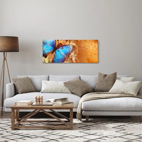 Kép - Kék pillangó (120x50 cm)