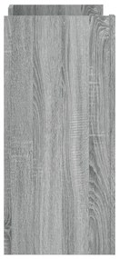 szürke sonoma színű szerelt fa tálalószekrény 73,5 x 35 x 75 cm