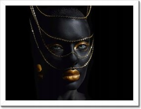 Poszterek keretben 40x30 Az aranyszínű csecsebecsék mögött