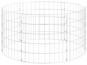 horganyzott acél kerti komposztáló Ø100 x 50 cm