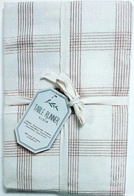 Karácsonyi pamut futópad 45 x 150 cm