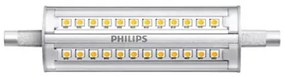 LED lámpa , égő , kukorica , R7S foglalat , 14 Watt , 118 mm , dimmelhető , természetes fehér , Philips , CorePro