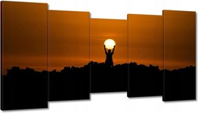 Festmények 150x80 Kilátás Tájkép