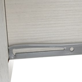 PC asztal typ 80, fehér craft, ANGEL