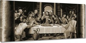 Vászonkép 150x70 Utolsó vacsora Biblia