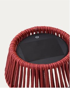 Napelemes LED asztali-hordozható kültéri lámpa ø 11 cm Aldet – Kave Home