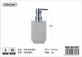 Elegáns bézs folyékony szappan palack