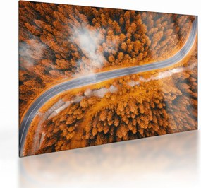 Kép - Hegyi út (üvegen) (70x50 cm)