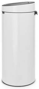 Fehér acél érintésre nyíló szemetes 30 l Touch Bin – Brabantia