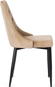 CORK szék, bézs, velúr