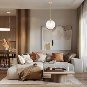 Argon 8626 - Csillár zsinóron HAMPTON 1xE27/15W/230V