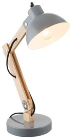 Brilagi - Asztali lámpa FOCUS 1xE27/40W/230V szürke