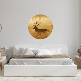 PIPPER. Kör alakú falmatrica "Szarvas 3" Méret: 60cm