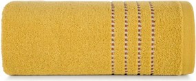 Törölköző 50x90 mustársárga 500g/m2 frottír