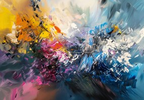 Fotótapéta - Színes absztrakció (147x102 cm)