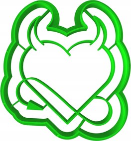 PrĂ©mium MĂ©zeskalĂĄcs lyukasztĂł Valentin Napra ĂrdögszĂv 8cm