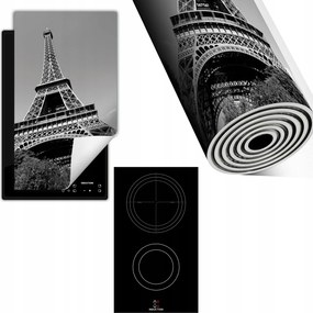 Indukciós Védőszőnyeg Konyhapult 30x52 szürke Párizs