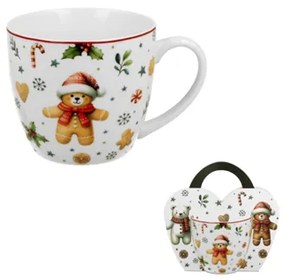 Karácsonyi porcelán bögre díszcsomagolásban 460 ml Christmas Cuties