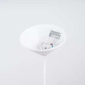 Sollux SL.1329 - Csillár zsinóron GINA 1xE27/15W/230V átm. 38 cm fehér