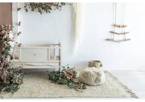 Világoszöld mosható kézi szövésű pamut szőnyeg 140x200 cm Woods Symphony Olive – Lorena Canals